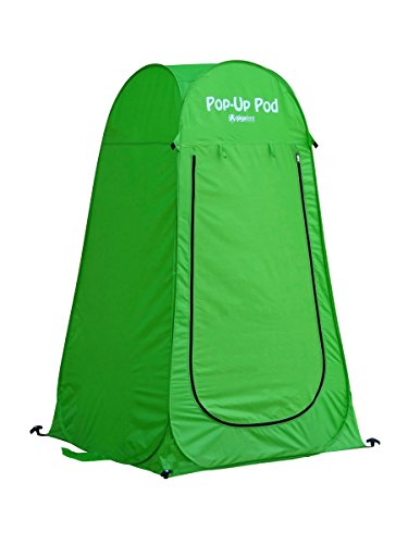 GigaTent Pop Up Pod Changing Room Privacy Tent  Instant Portable Outdoor Shower Tent Camp Toilet Rain Shelter for Camping  Beach  Lightweight  Sturdy Easy Set Up Foldable  with Carry Bag